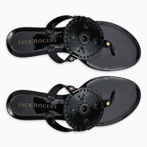 Jack Rogers Black Sandals